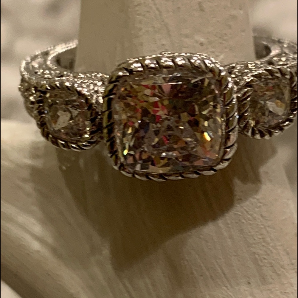 Judith Ripka Sterling Silver with Diamonique